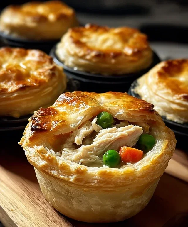 Mini Chicken Pot Pies