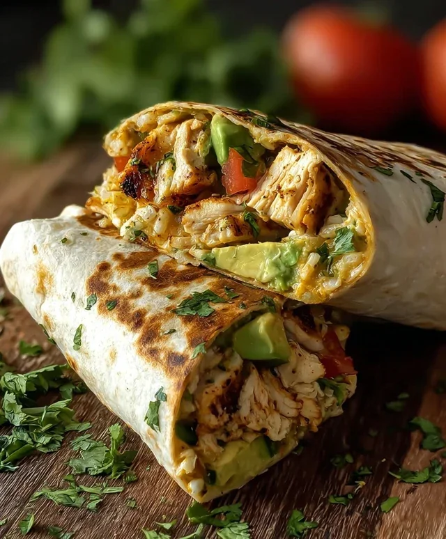 Chicken Avocado Wrap