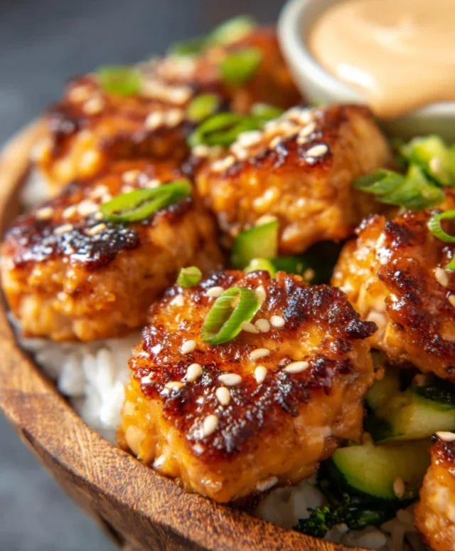 Bang Bang Salmon Bites