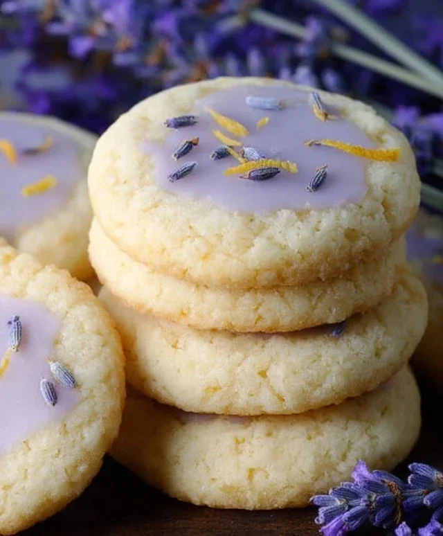 Lemon Lavender Cookie Recipe