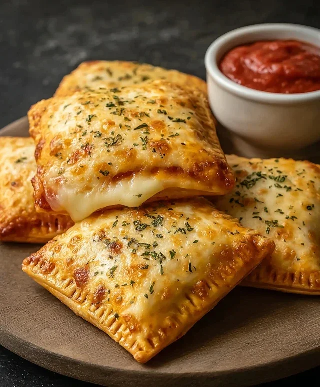 Cheesy Pizza Pockets