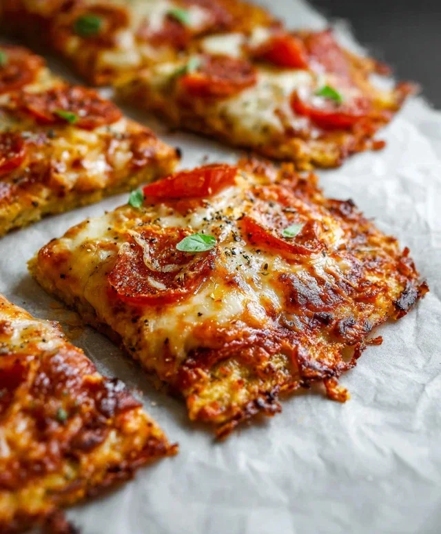 Chicken Crust Pizza (Easy Low Carb Recipe)