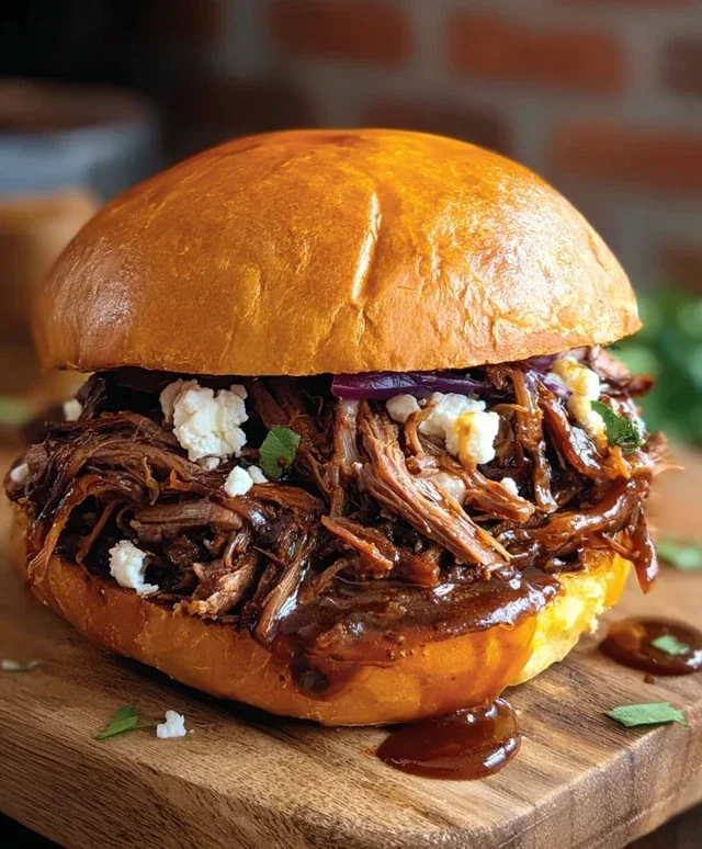 Pulled Beef Sandwich