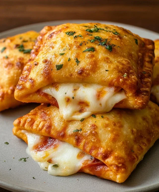 Cheesy Pizza Pockets
