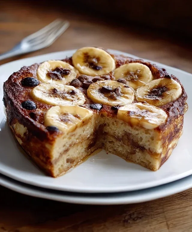 Gluten Free Banana Pancake Bake