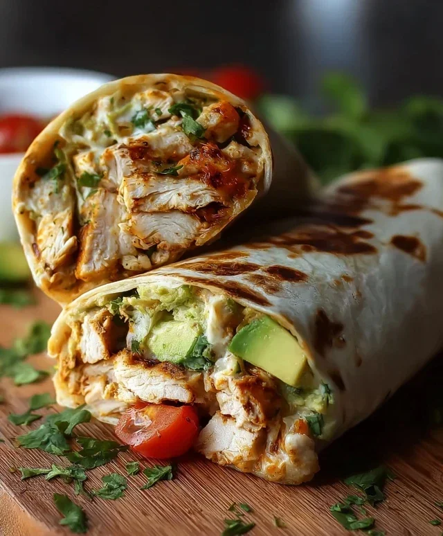 Chicken Avocado Wrap