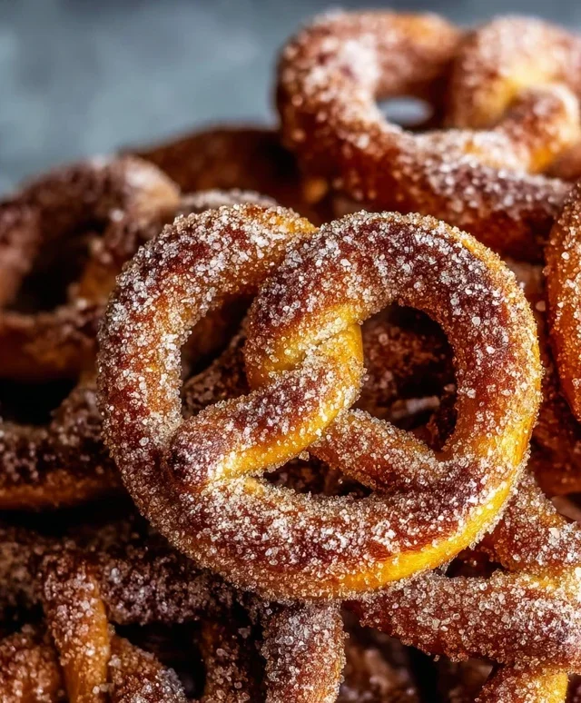 Cinnamon Sugar Pretzels