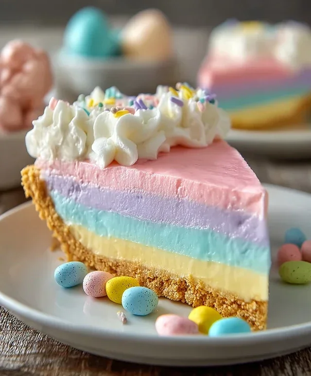 Easter Jello-O Pie