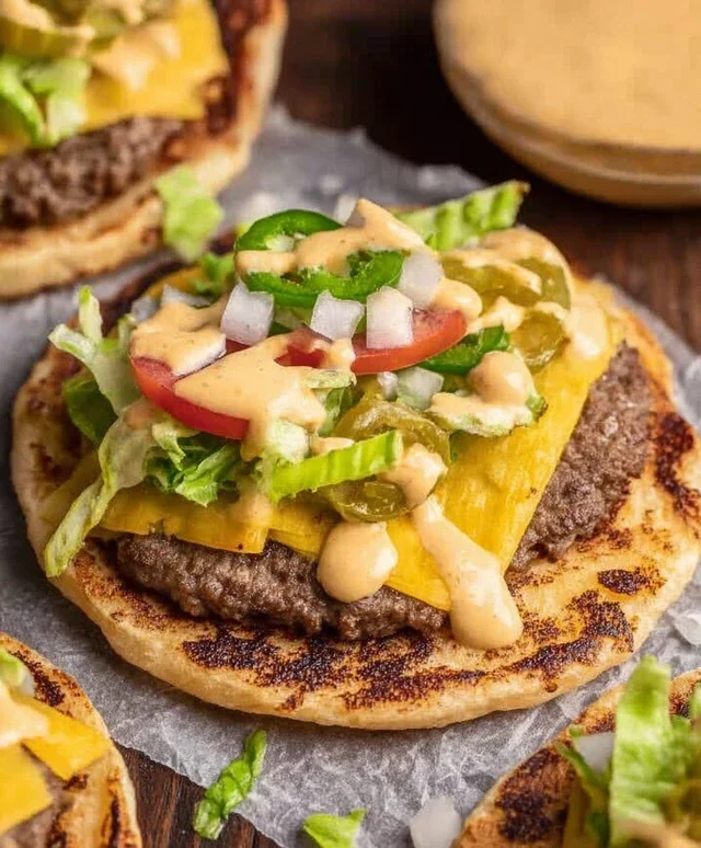 Smash Burger Tacos