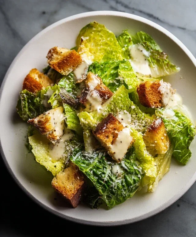 Homemade Caesar Salad Dressing