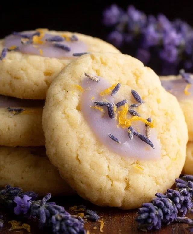 Lemon Lavender Cookie Recipe