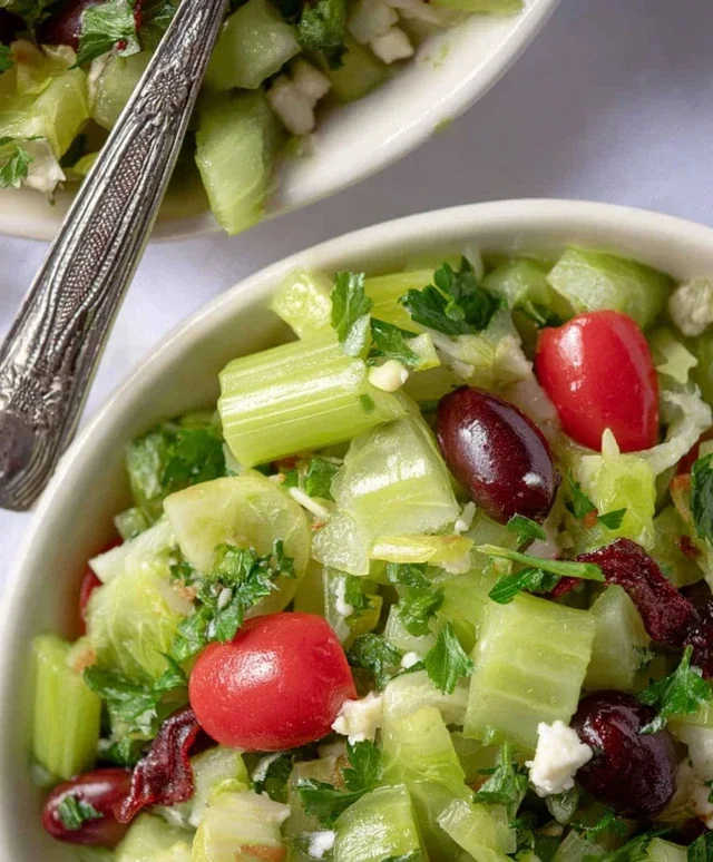 Mediterranean Celery Salad
