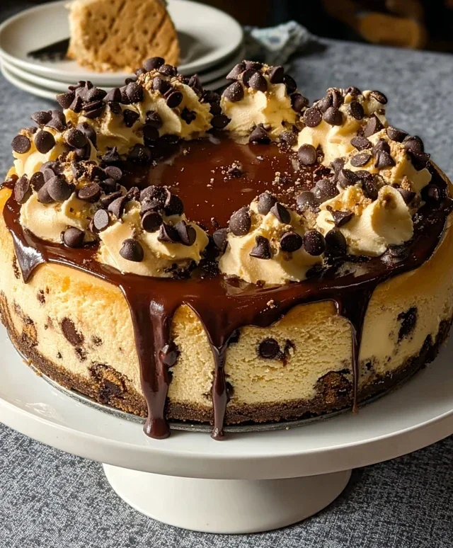 Chocolate Chip Cookie Cheesecake