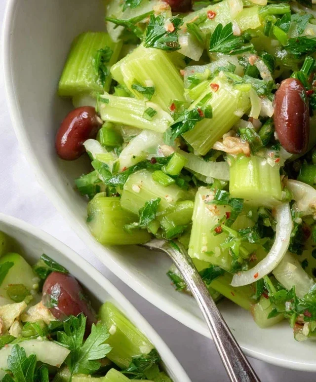 Mediterranean Celery Salad