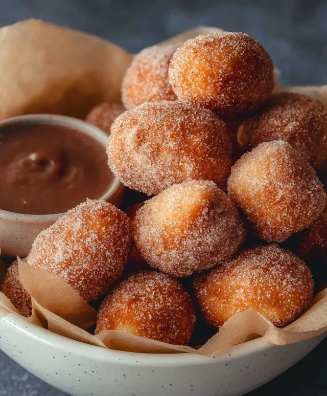 Sweet Air Fryer Churro Bites Recipe