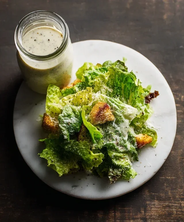Homemade Caesar Salad Dressing