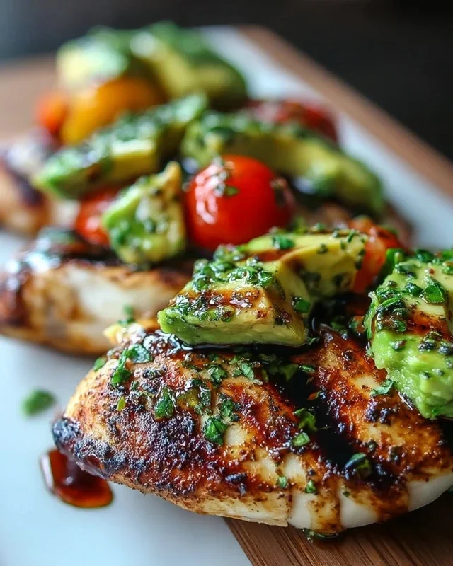 Grilled California Avocado Chicken Recipe