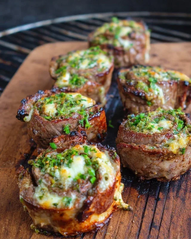 Cheesy Steak Pinwheels