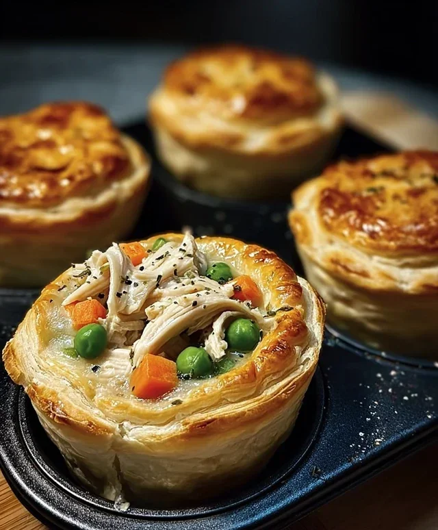 Mini Chicken Pot Pies