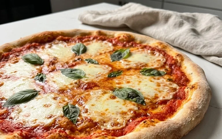 An excellent No Yeast Pizza Dough - quick easy homemade pizza!