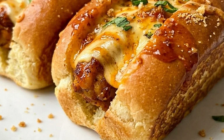 Cheesy Dynamite Chicken Buns