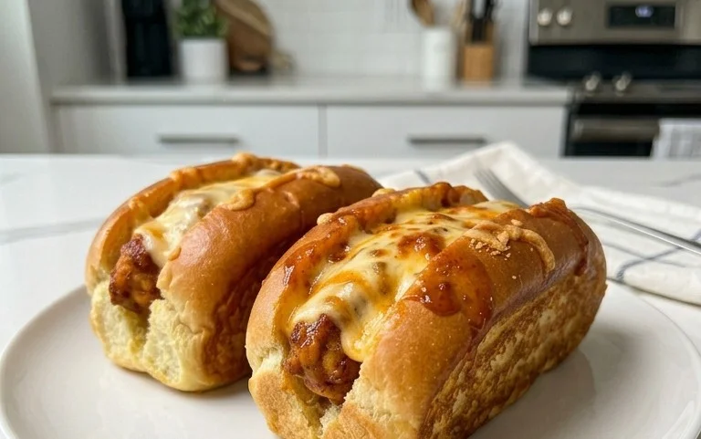 Cheesy Dynamite Chicken Buns
