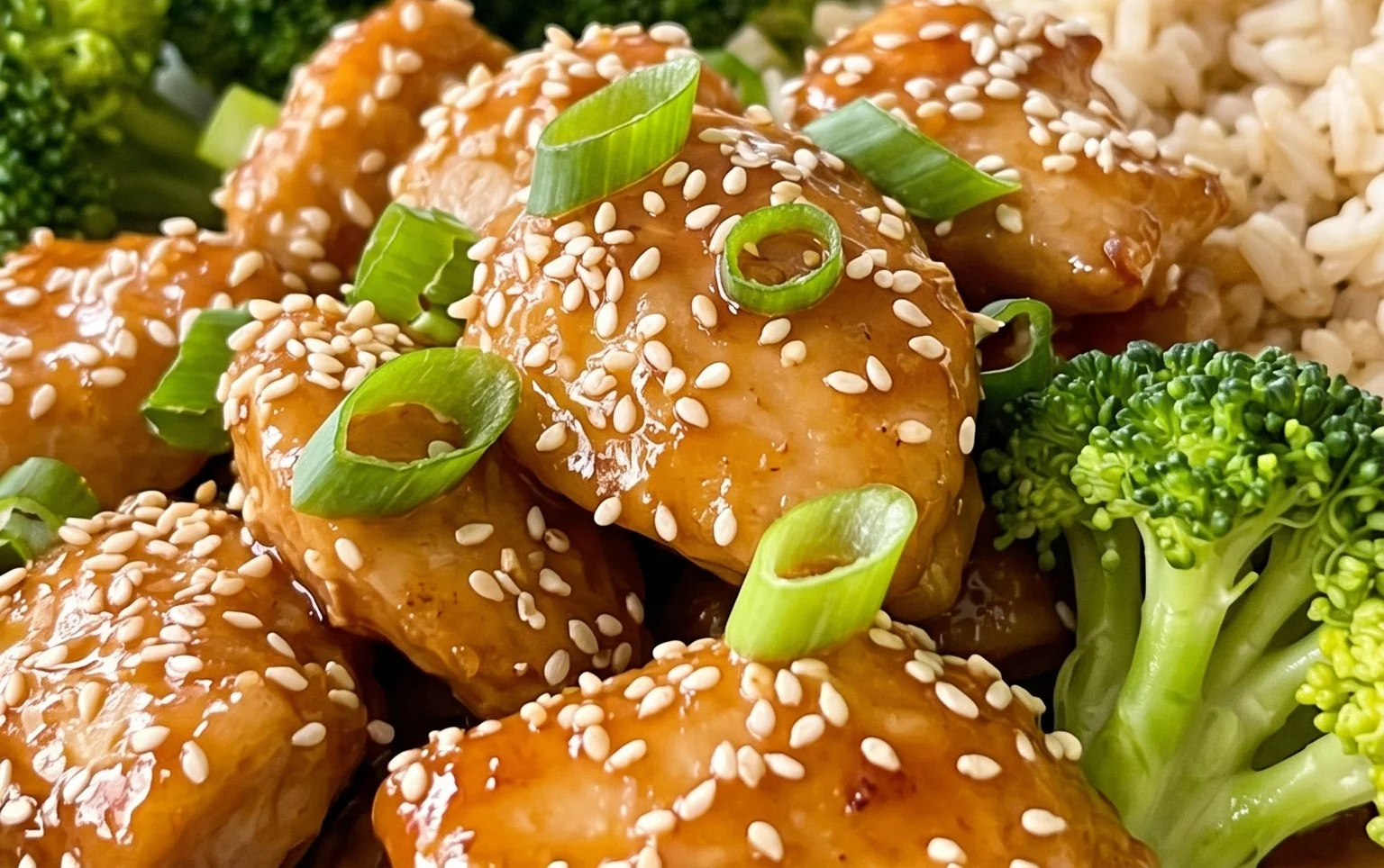 Healthy Sesame Chicken