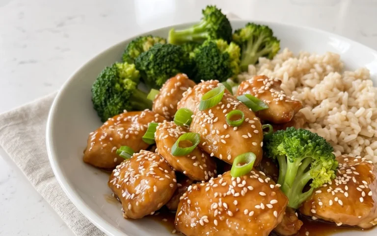 Healthy Sesame Chicken