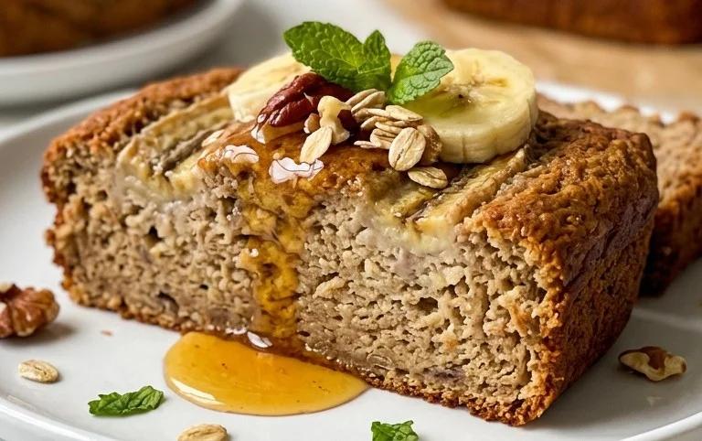 Healthy 5-Ingredient Flourless Banana Bread