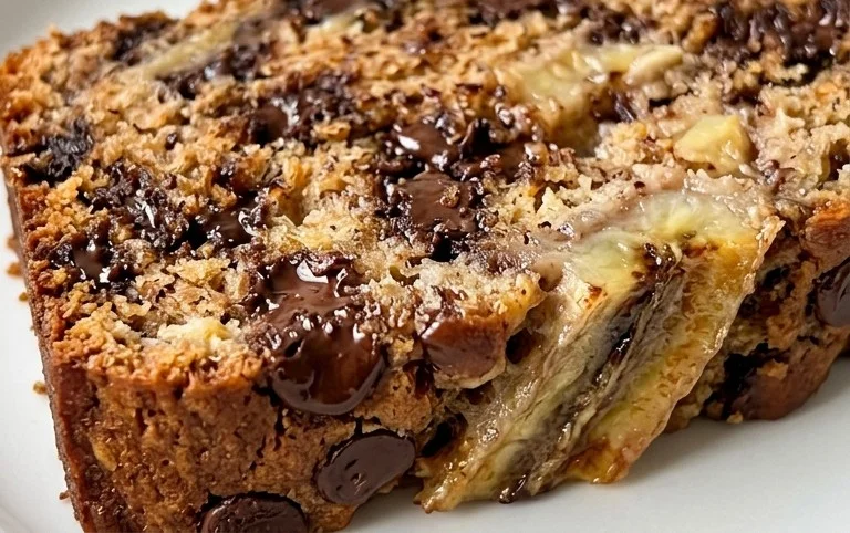 Easy Chocolate Chip Banana Bread