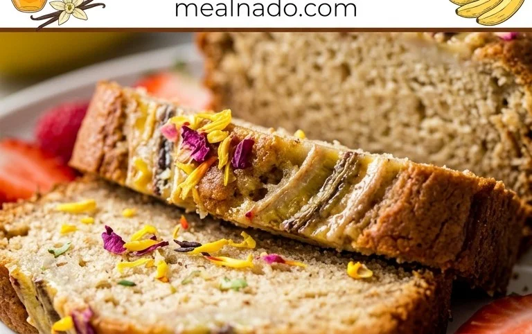 The BEST Honey Vanilla Banana Bread ~ Soft & Fluffy, Easy Recipe