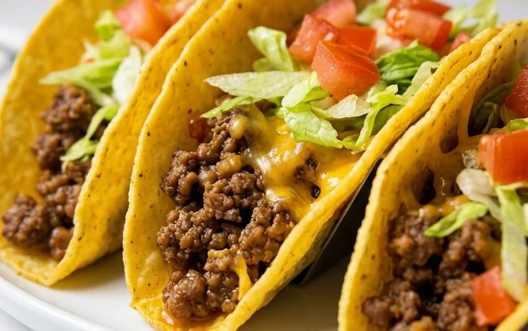 Crispy Ground Beef Tacos