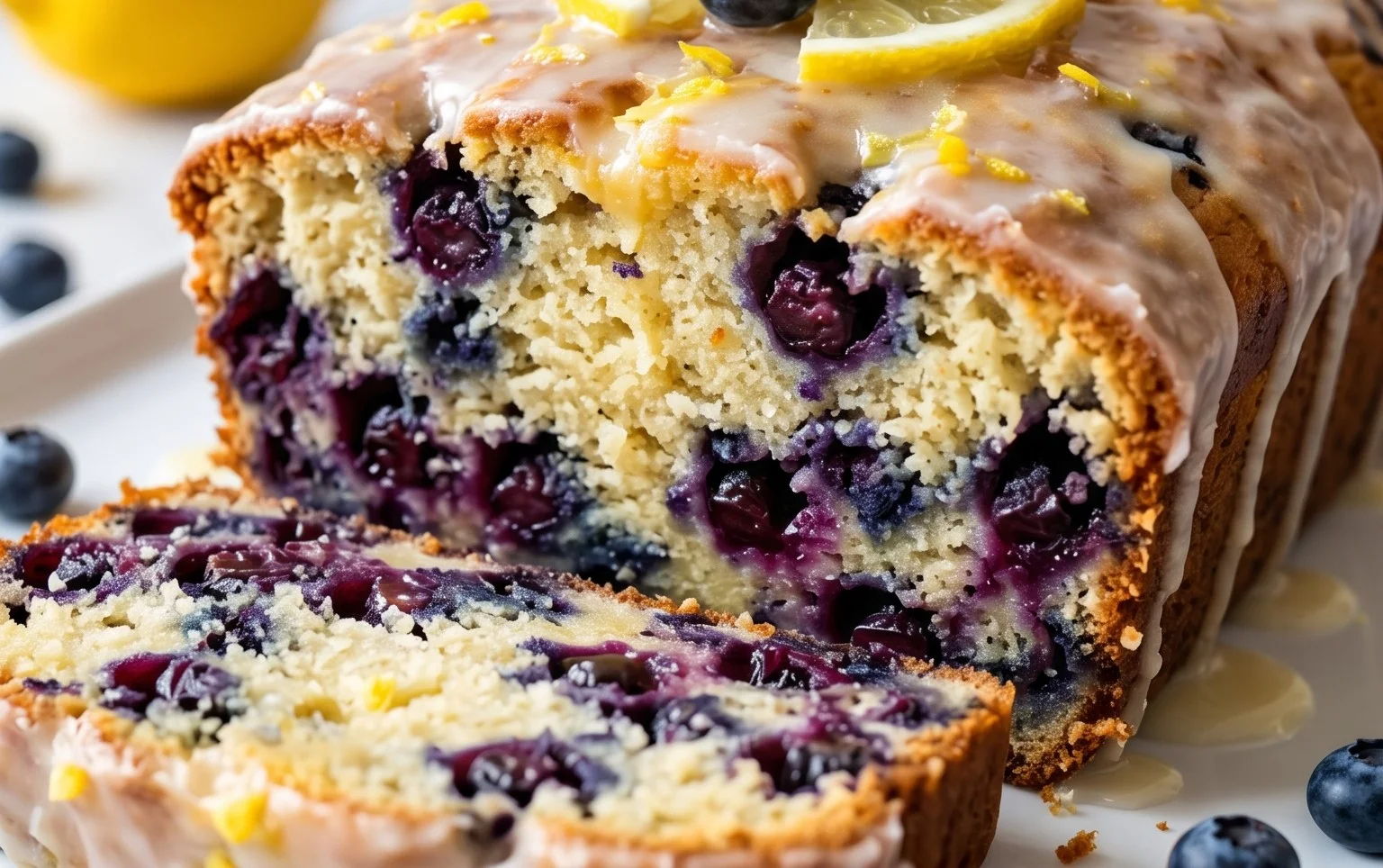 Blueberry and Lemon Loaf