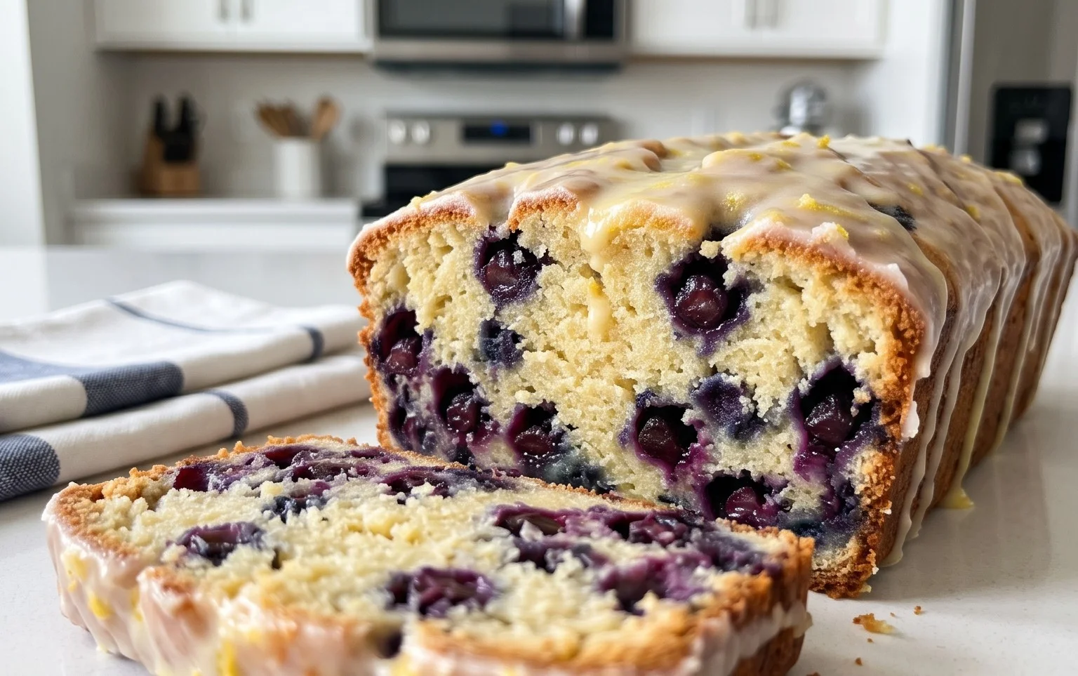 Blueberry and Lemon Loaf