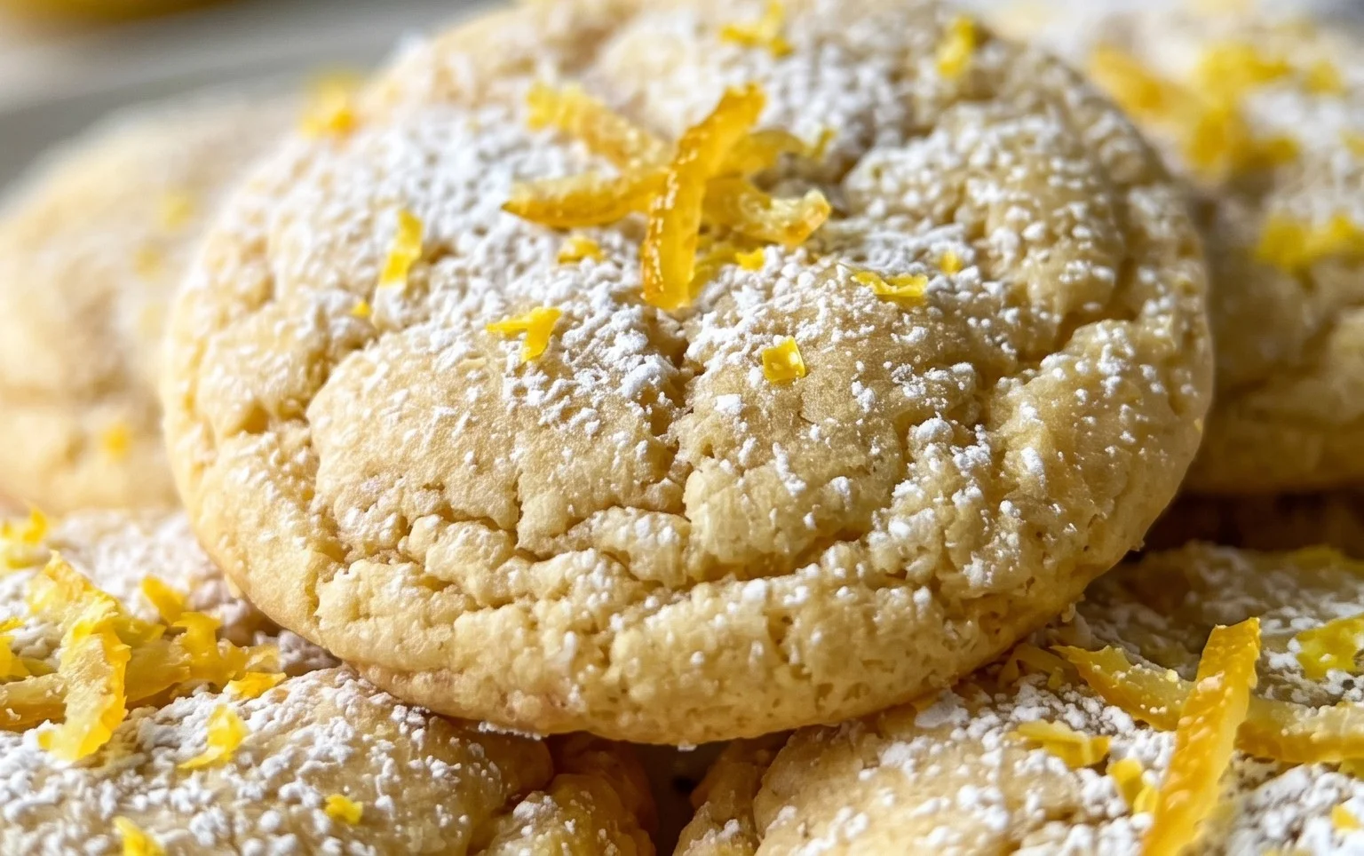 Soft & Chewy Lemon Cookies