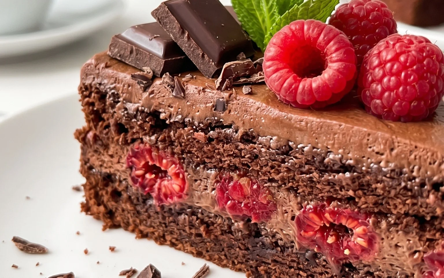 Chocolate Raspberry Cake