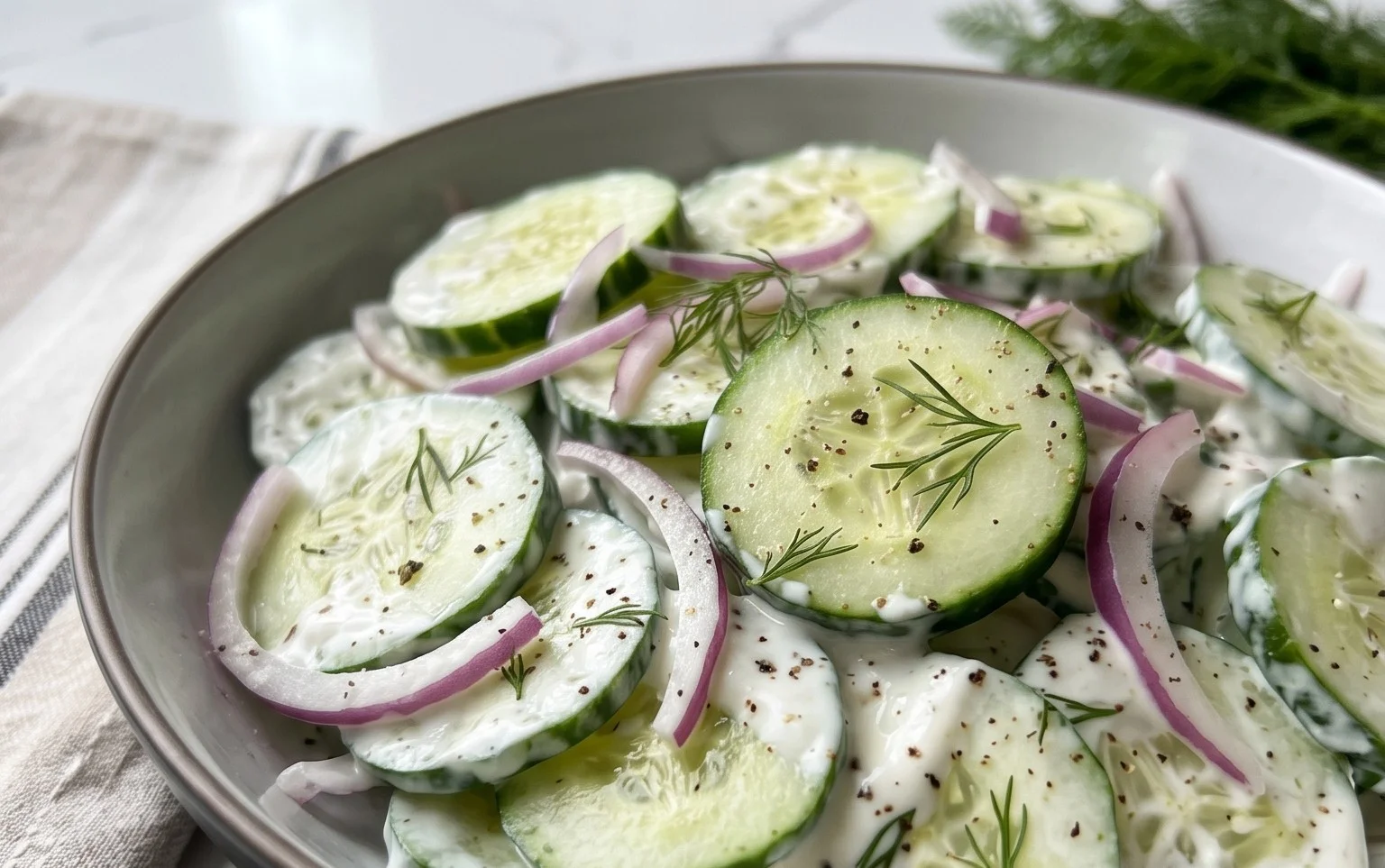 Cucumber Yogurt Salad