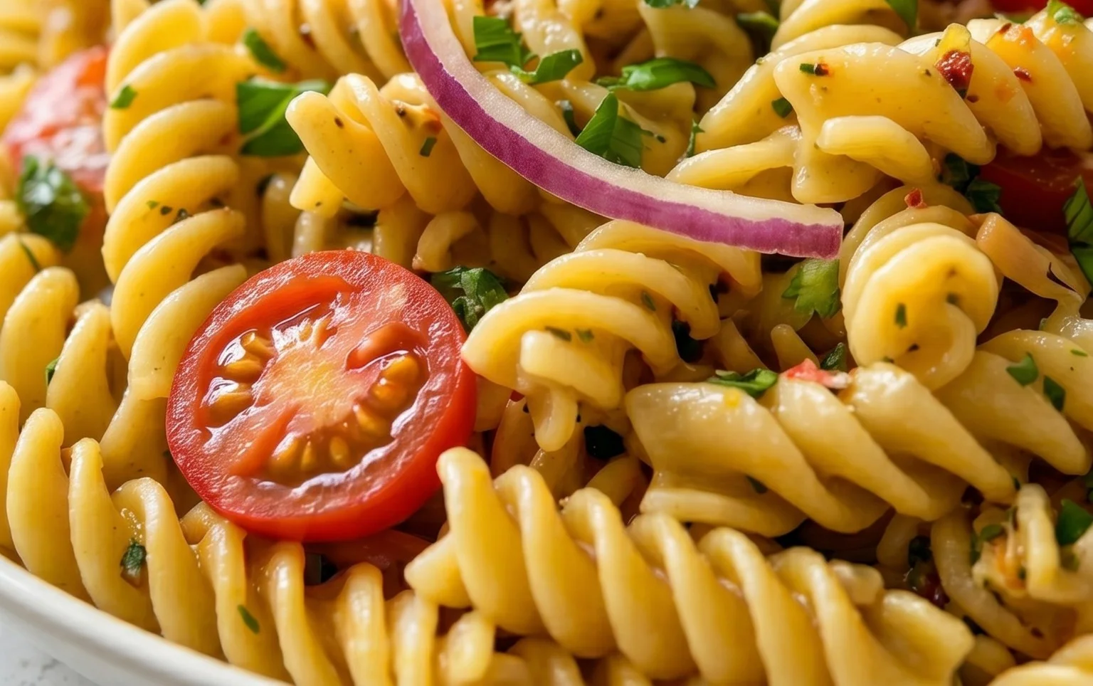 French Dressing Pasta Salad