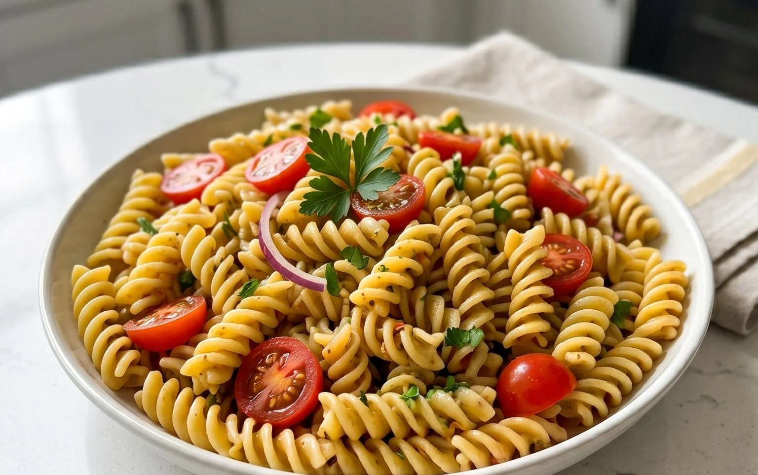 French Dressing Pasta Salad