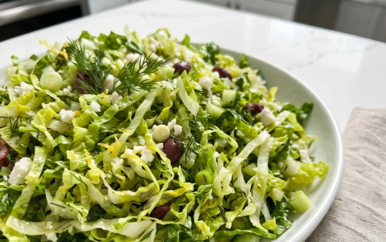 Maroulosalata (Greek Lettuce Salad)
