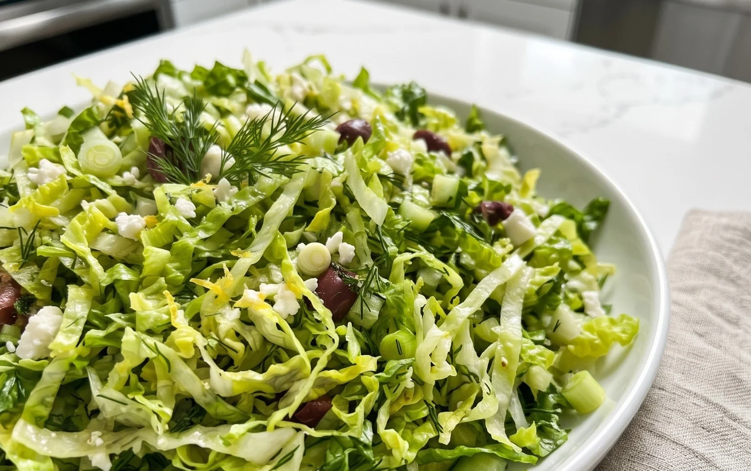 Maroulosalata (Greek Lettuce Salad)