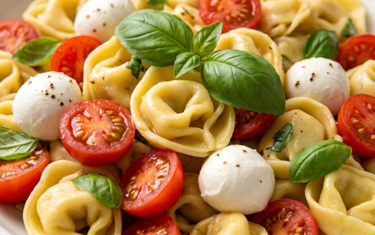 Tortellini Caprese Salad