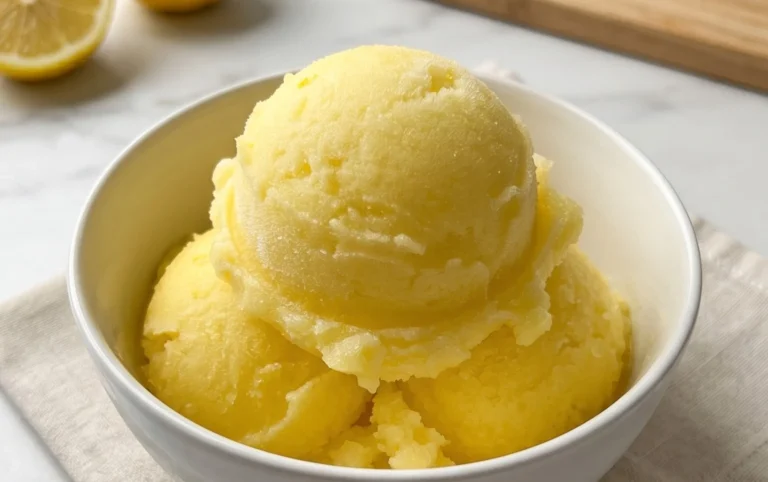 Lemon Sorbet