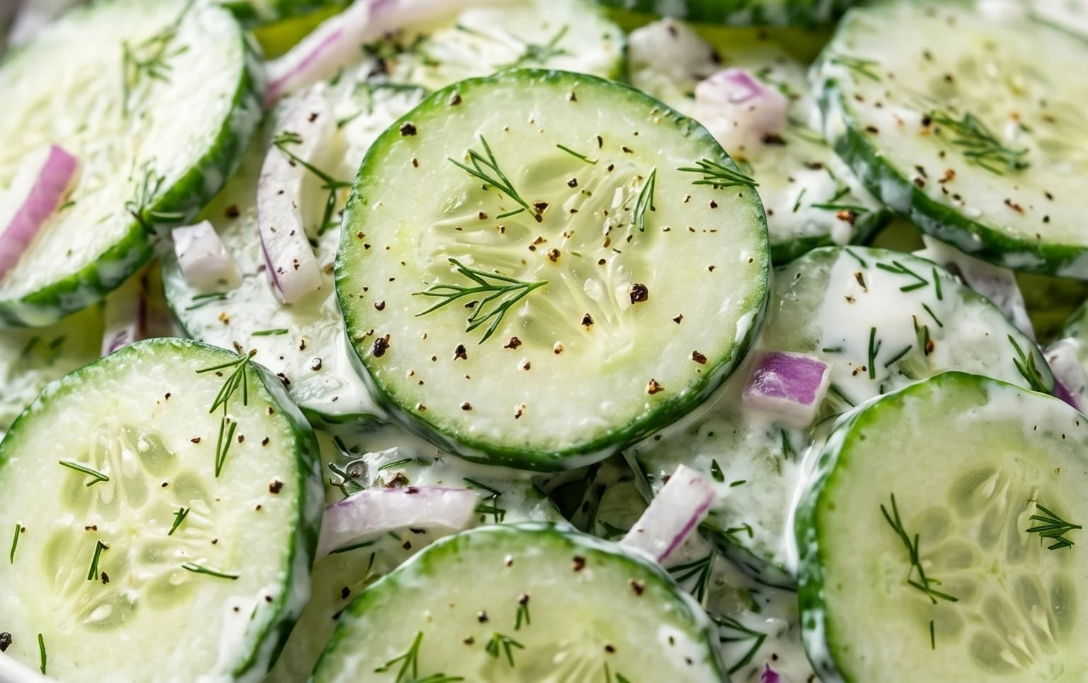 Polish Cucumber Salad