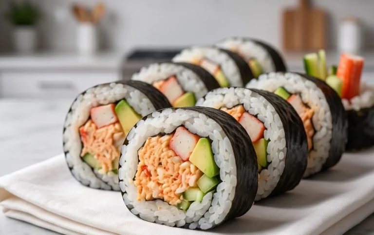 Kani Sushi (Spicy Crab Roll)
