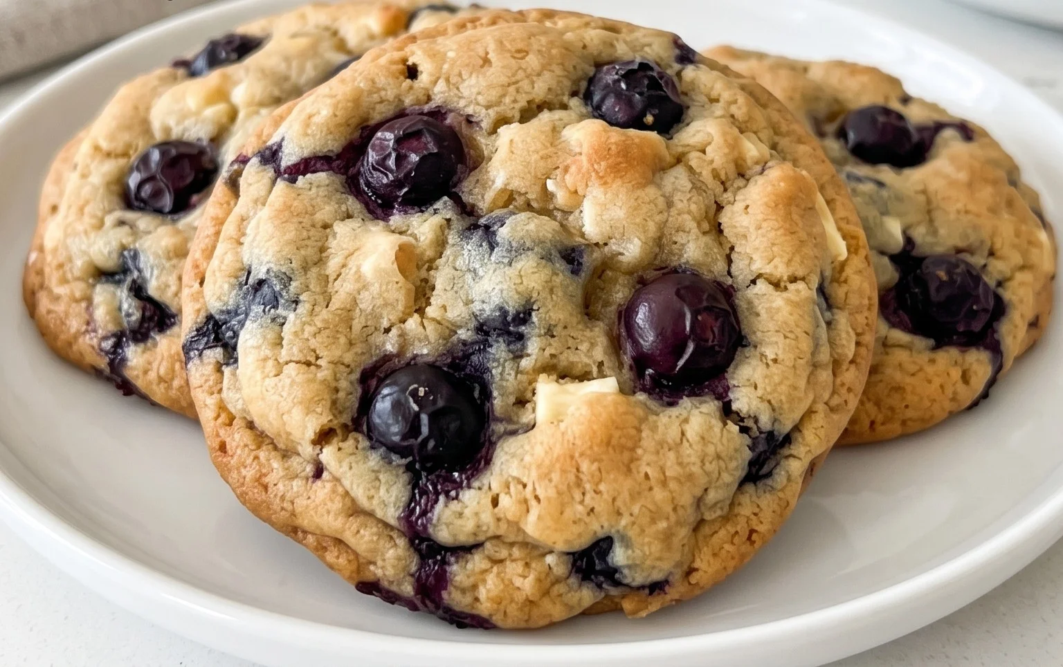 Best Ever Blueberry Cookies