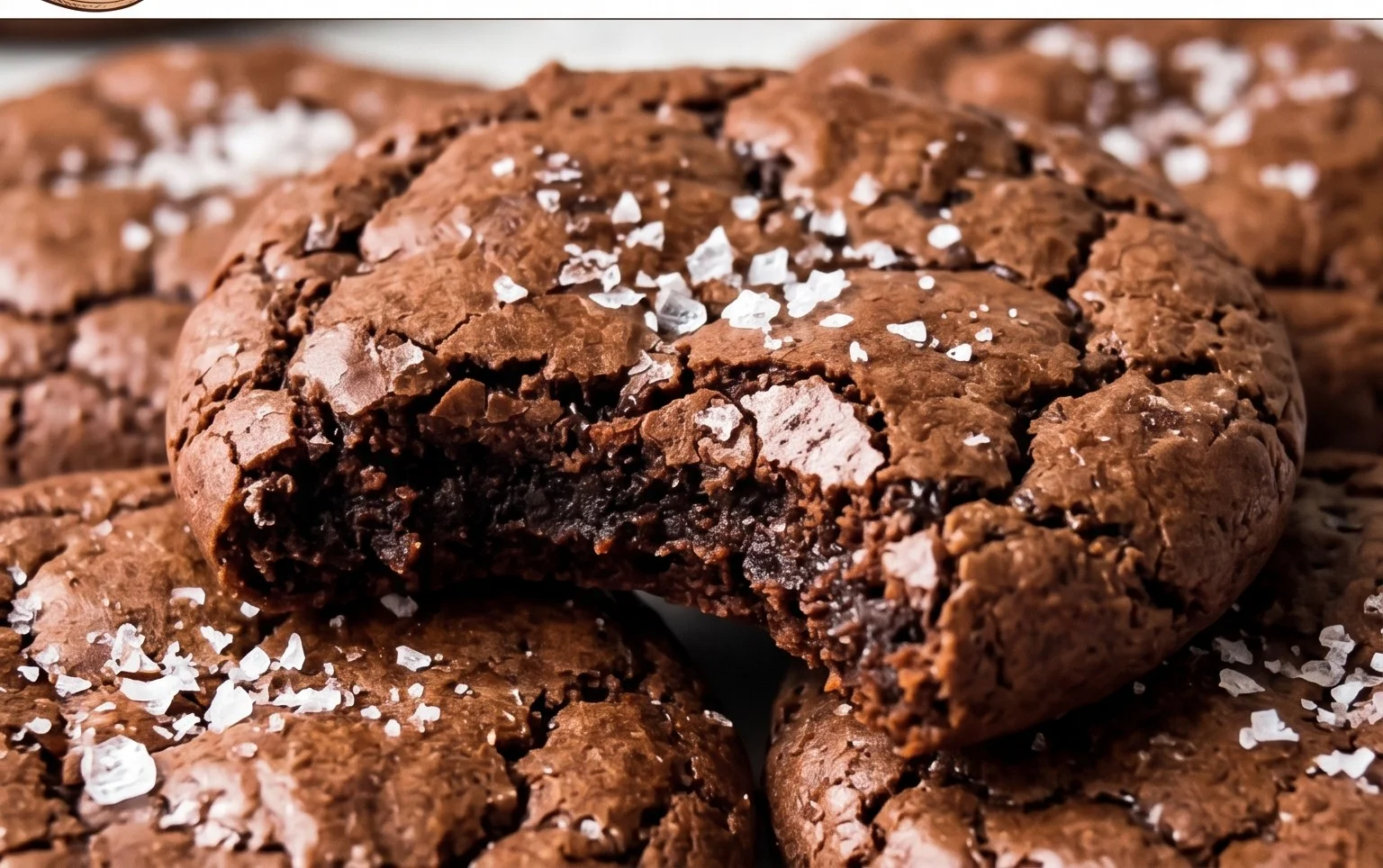 Salted Brownie Cookies
