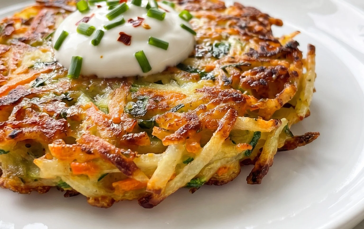 Vegetable Potato Fritters