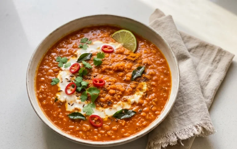 Spicy Red Lentil Curry