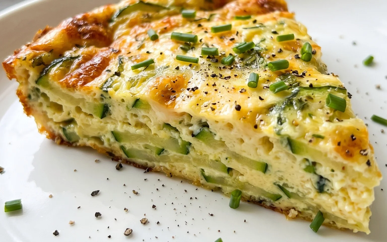 Crustless Zucchini Quiche Recipe